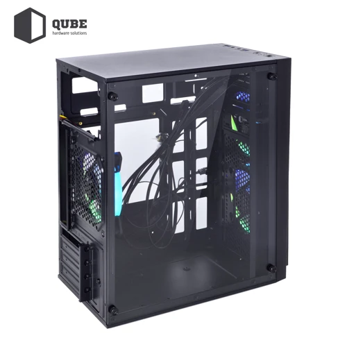 Корпус QUBE QBC01_FCNU3: Форм-фактор материнской платы MicroATX/Mini-ITX