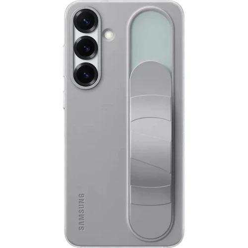 Чехол для телефонов Samsung Standing Grip Case Gray (EF-GS936CJEGWW) for Samsung S936 Galaxy S25 Plus: Материал поликарбонат / силикон