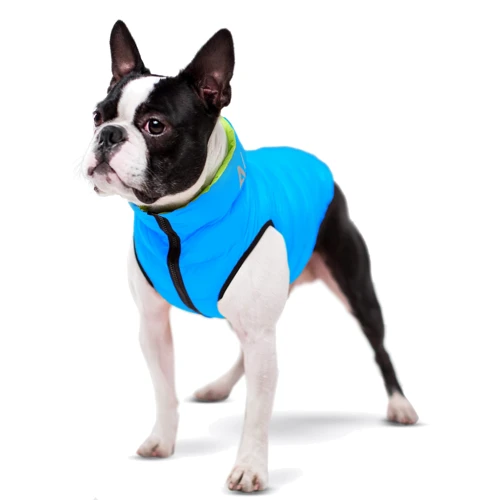 Курточка двусторонняя AiryVest для средних собак, размер M 50, салатово-голубая (4823089300146) фото 11