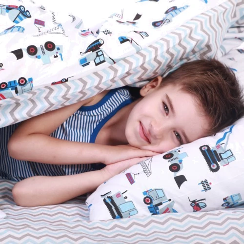 Простынь Cosas Zigzag sky grey 120х60 см (4822052039809)