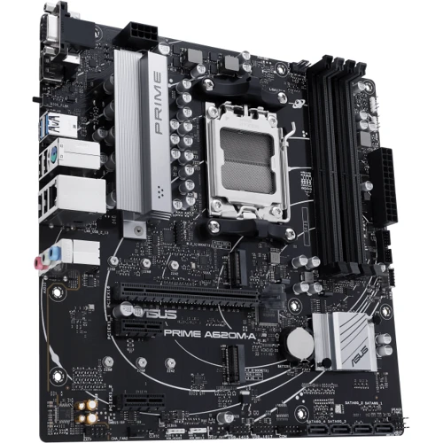ASUS PRIME A620M-A-CSM: Разъемы на плате PCI Express x1, СОМ, USB 2.0, USB 3.2 Gen 1, USB Type-C, SATA 3.0, M.2