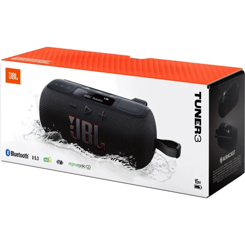 Акустика JBL Tuner 3 Black (JBLTUNER3BLK) UA