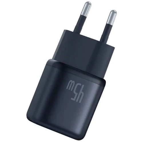 Зарядное устройство Baseus USB-C Wall Charger GaN 1C 45W Black (P10176800123-00): Тип сетевое
