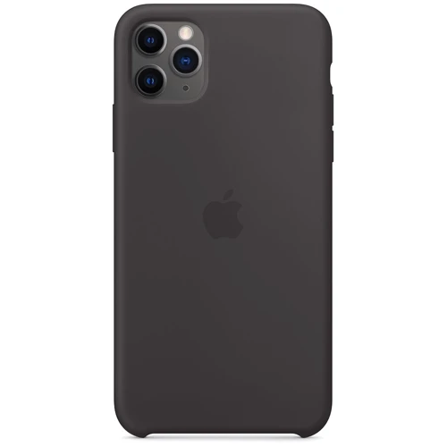 Чохол для iPhone Apple Silicone Case Black (MX002) for iPhone 11 Pro Max: Колір чорний