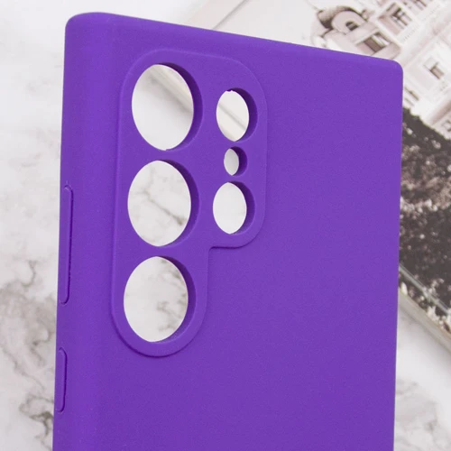 Чохол для телефона Lakshmi Case Silicone Cover Full Camera Amethyst для Samsung S928 Galaxy S24 Ultra: Плівка в комплекті нет