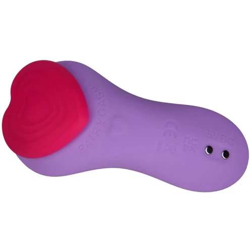 Вибромассажер FairyGasm HeartGem violet