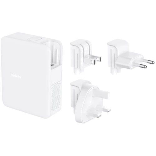 Зарядное устройство Belkin Wall Charger 3хUSB-С+USB GaN 140W White (WCH014BTWH)