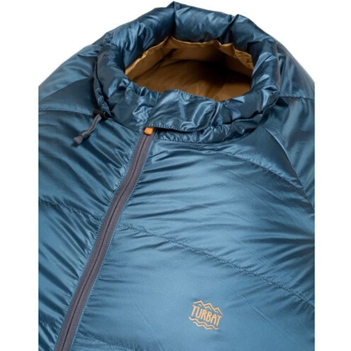 Спальный мешок Turbat KUK 500 Blue - 185 см - синий - UNI: Ширина в ногах 58 см