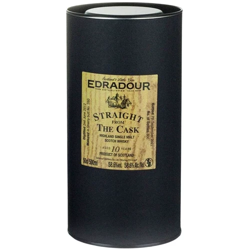 Виски Edradour Straight from the Cask Sherry 10 yo 2012 0.5 л (BWW7162): Страна производитель Шотландия