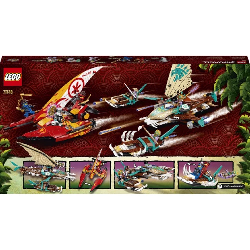 LEGO NINJAGO Морской бой на катамаранах (71748): Серия NINJAGO