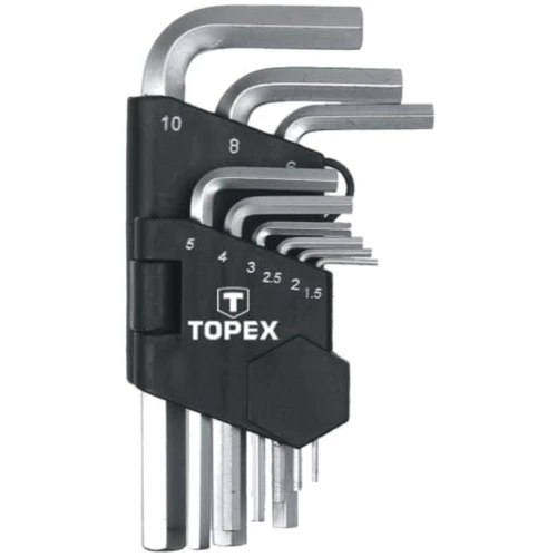 Набор шестигранных ключей Topex 35D955
