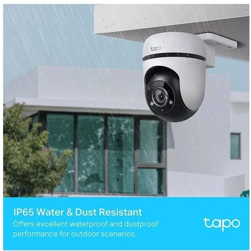 IP-камера видеонаблюдения TP-Link Tapo C500: Размеры 123.8x123x90 мм