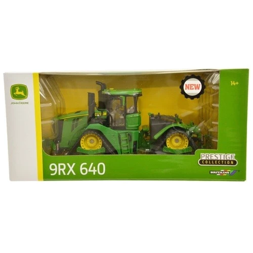 Трактор Britains John Deere 9RX 640 1:32 (43300): Материал Пластик, Металл