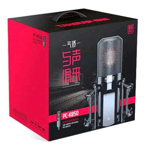 Микрофон Takstar PC-K850 Black: Выходной штекер XLR