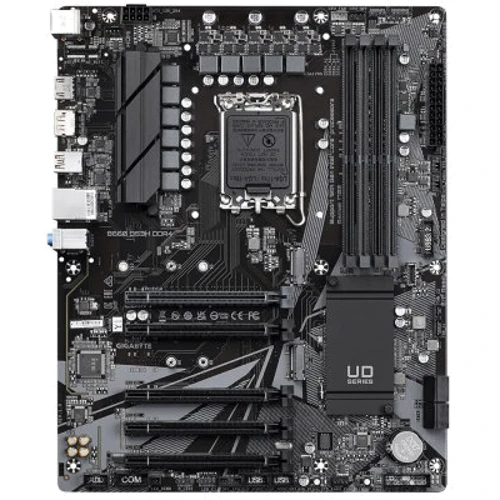 GIGABYTE B660 DS3H DDR4: Оперативная память 4xDDR4 5333 МГц, до 128 ГБ