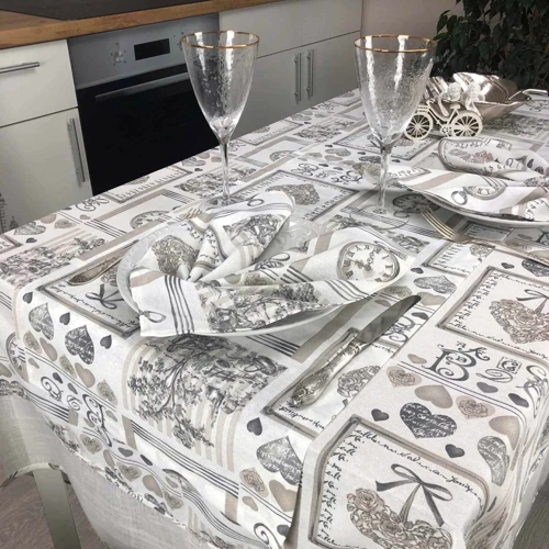 Скатерть Прованс Happy time 150х150см (23769)
