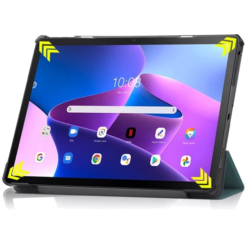 Аксессуар для планшетных ПК BeCover Flexible TPU Mate Dark Green for Lenovo Tab M10 Plus TB-125F (3rd Gen)/K10 Pro TB-226 10.61 (712524)