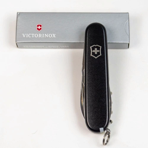 Мультитул Victorinox SPARTAN MAT чорний матовий лак (Vx13603.3_M0007p) фото 14