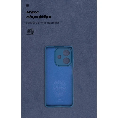 Чехол для телефонов ArmorStandart ICON Case Camera cover Blue for OPPO A3 4G / A3x 4G / A40m 4G (ARM80884): Тип накладка на заднюю часть