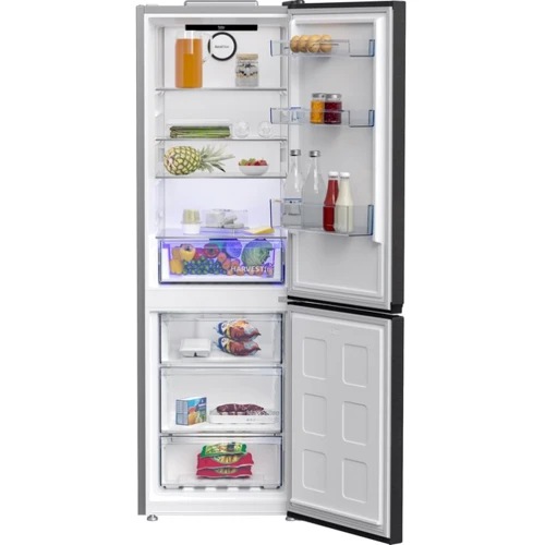 Холодильник Beko B3RCNA404HXBR: Дополнительные возможности защита от детей, дисплей, быстрая заморозка, Зона свежести, Сигнал открытой двери