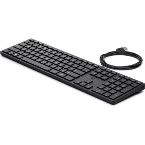 Клавиатура HP Wired 320K (9SR37AA): Подключение проводное