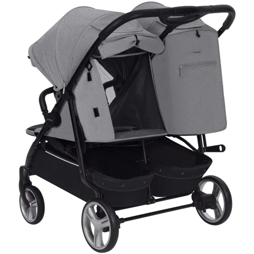 Универсальная коляска 2 в 1 для двойни Carrello Connect Rock Gray (CRL-5502/1 Rock Gray) фото 10