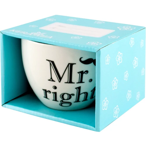 Кухоль Keramia Mr. Right 520 мл (21-279-083): Найменування Кружка