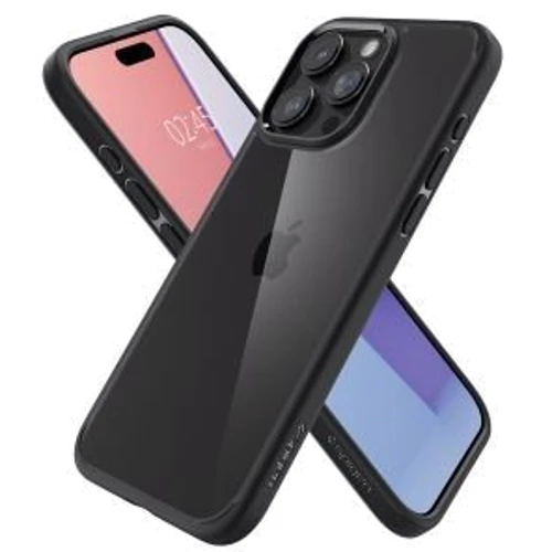 Чехол для iPhone Spigen Ultra Hybrid Matte Black (ACS06799) for iPhone 15: Цвет черный