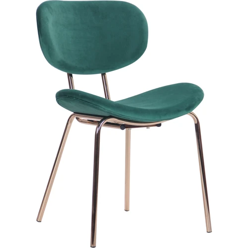 Стул AMF Alphabet D gold/dark green (545708)