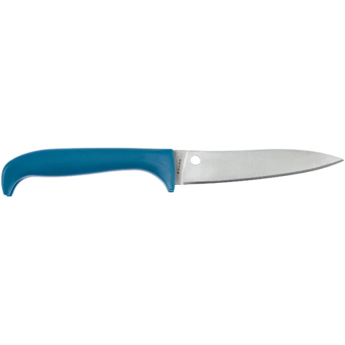 Нож кухонный Spyderco Counter Puppy blue (87.16.10): Лезвие Нержавеющая сталь