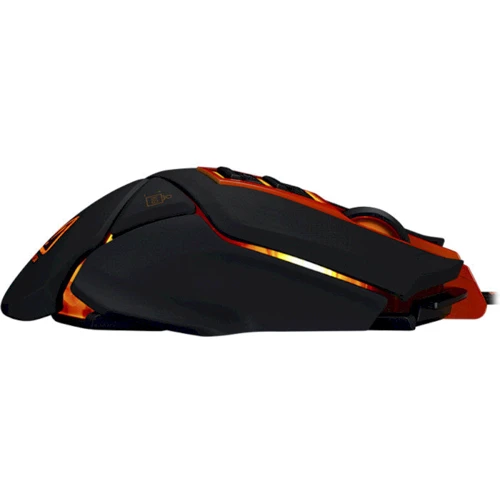 Мишка Canyon Hazard CND-SGM6N Black/Orange: Ергономіка для правої руки