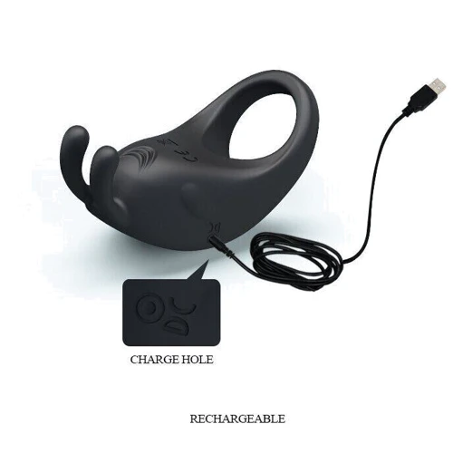 Кольцо эрекционное серии Pretty Love - RABBIT VIBRATOR, BI-210152