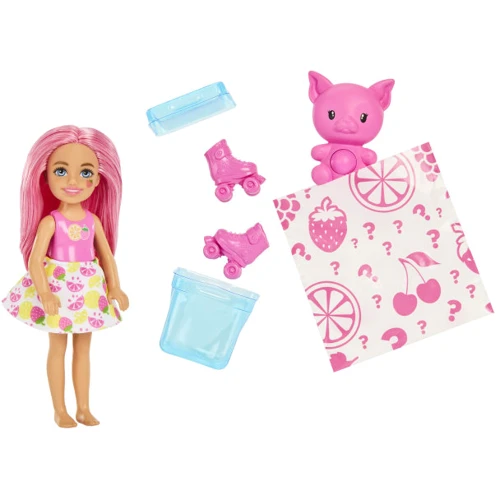 Лялька Barbie Челсі та друзі серії Соковиті фрукти в асорті. (HRK58) фото 3