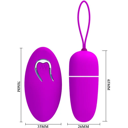Виброяйцо Pretty Love Вradiey Purple