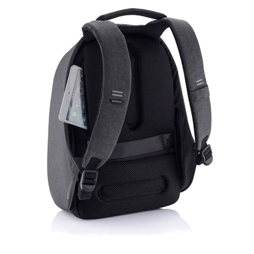Рюкзак антивор XD Design Bobby Hero Black черный (P705.291): Фактура Тканая, Матовая