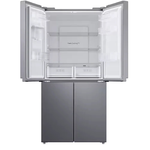 Холодильник Side-by-Side Samsung RF48A401EM9: Расположение морозильной камеры Нижнее