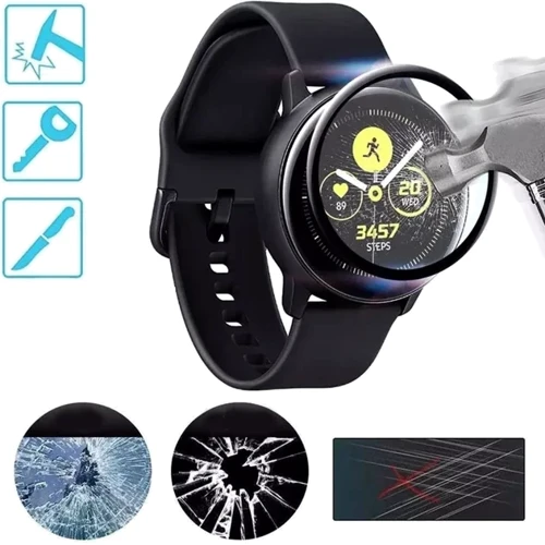 Защита экрана BeCover Screen Protector Black for Samsung Galaxy Watch Active 2 40mm (706035): Совместимость с моделью Galaxy Watch Active 2 40mm