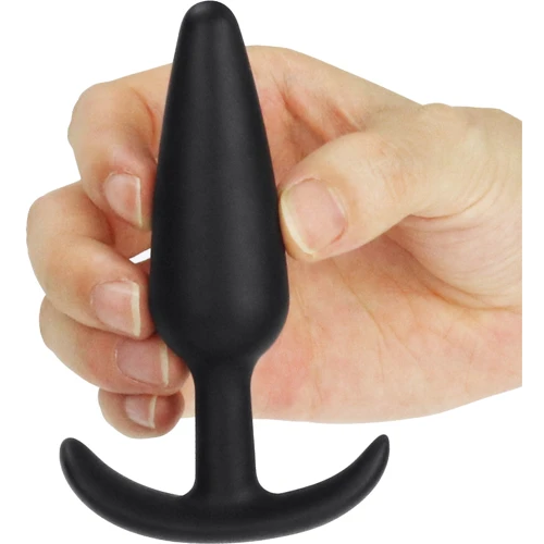 Анальна пробка LoveToy Lure Me Butt Plug Slim S Black