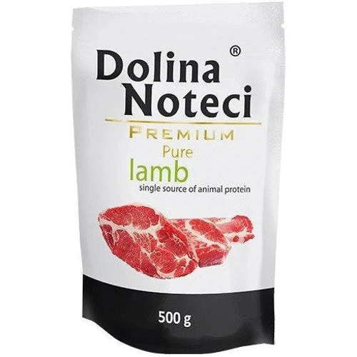 Вологий корм Dolina Noteci Pure гіпоалергенний для собак з ягнятком 500 г (DN 500 (915))