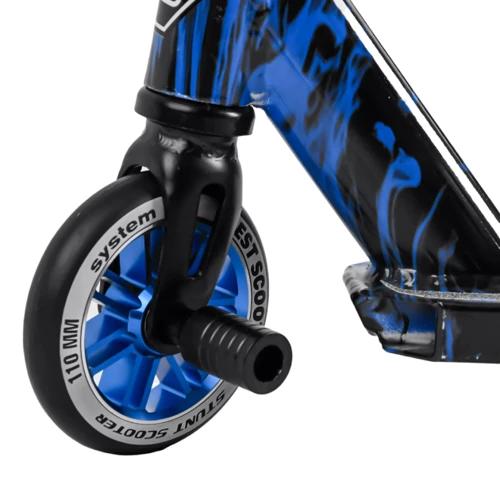Самокат трюковый Best Scooter синий (74609): Материал колес полиуретан