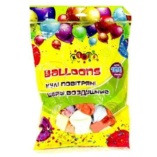 Шарики воздушные WB Пастель 12' (30 см) ассорти 100 шт. (1250-888): Производитель WB