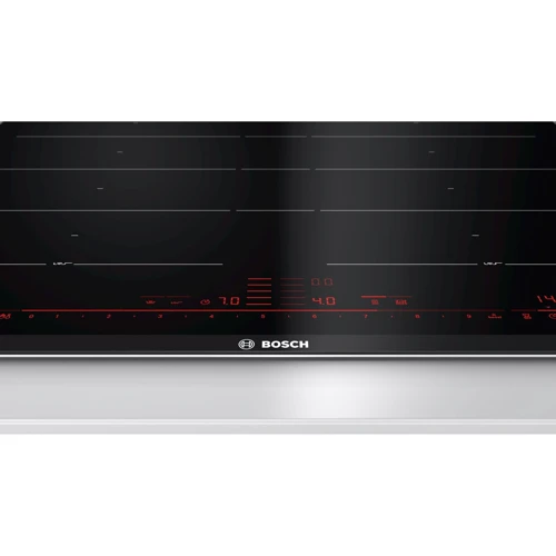Варочная поверхность Bosch PXY675DC1E: Расположение панели спереди