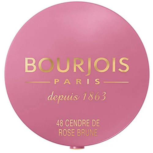 Bourjois Little Round Pot Blusher №48 Cendre De Rose Brune Рум'яна для обличчя 2.5 g: Вид Рум'яна