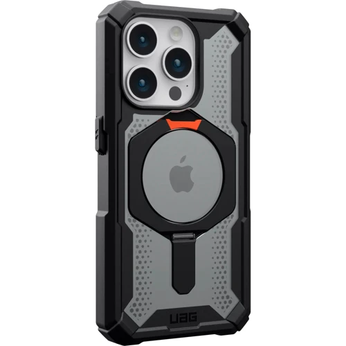 Чохол для iPhone Urban Armor Gear UAG Plasma XTE Magsafe Black/Orange (114442114097) for iPhone 15 Pro: Матеріали поликарбонат и полиуретан