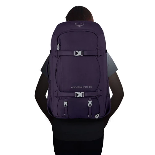 Рюкзак туристичний Osprey Fairview Trek 50 (F19) Amulet Purple - O / S - фіолетовий фото 4