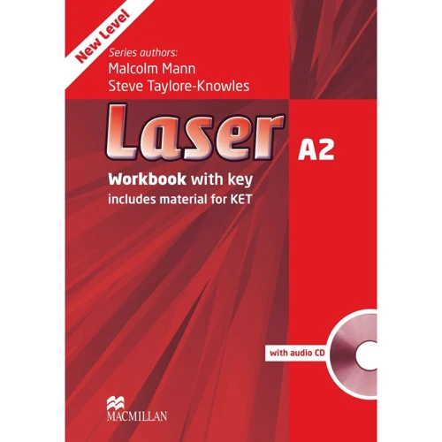 Laser 3rd Edition A2: Workbook with Key with Audio CD