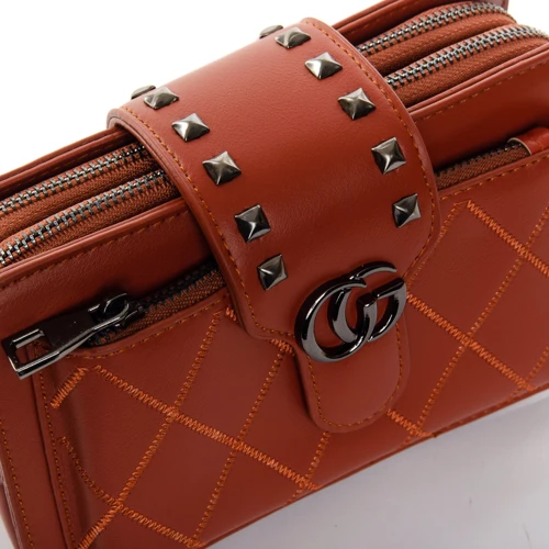Женская сумка кросс боди Fashion оранжевая (32997): Пол Женский