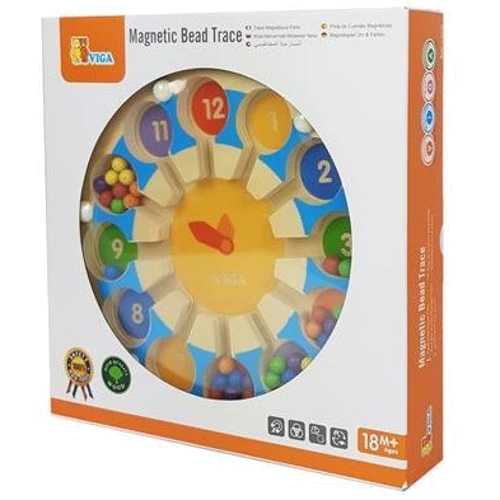 Магнитный лабиринт Viga Toys Часы (44560)