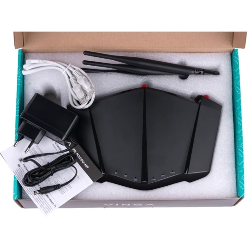 Маршрутизатор Wi-Fi Vinga WR-N300U High Power (WR-N300U-HP): Кількість LAN портів 4