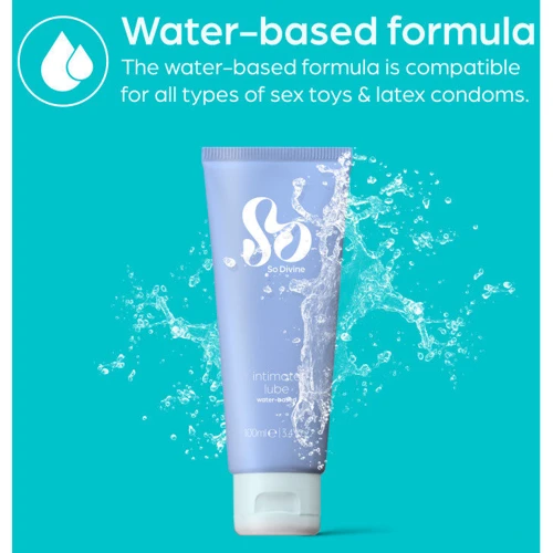 Лубрикант на водной основе So Divine Water-based lubricant, 100 мл